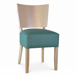 Memphis solid back chair