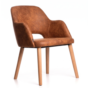 Sorbet hole back armchair