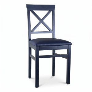 Cross back chair