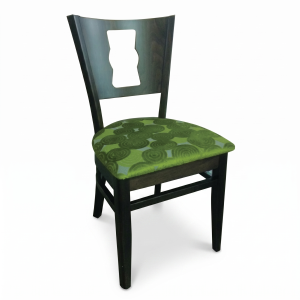 Memphis stacking key hole back chair