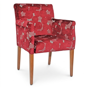 Milan scroll armchair