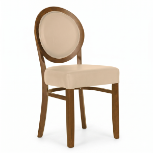 Memphis spoon back slim seat chair