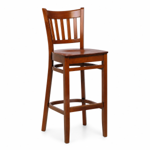 Houston solid seat barstool