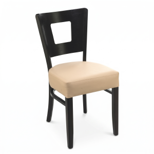 Atlantic slim seat square hole chair