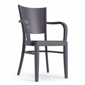 Atlantic solid seat armchair