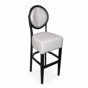 Memphis spoon back barstool