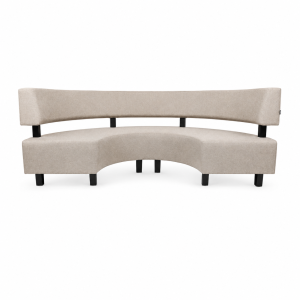 Ibiza 1/2 round bench