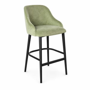 Macaroon arm barstool