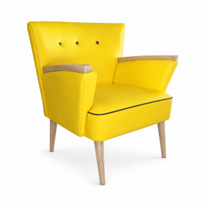 Lautrec wooden top armchair