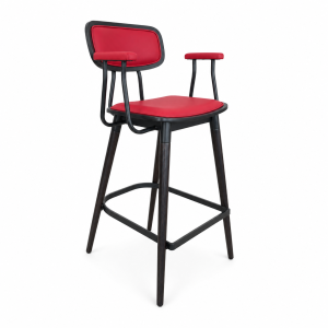 Felix uph seat & back barstool with arms