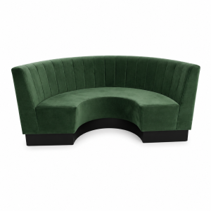 Nino 1/2 round bench