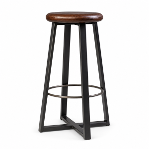 Stainless steel barstool