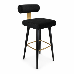 Tonda barstool with back