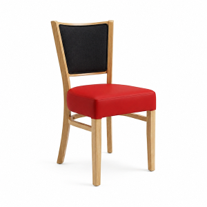 Atlantic slim seat uph front back chair